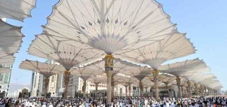 World’s largest umbrellas to be installed at Masjidul Haram,Makkah